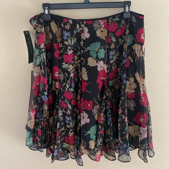 Ralph Lauren Floral Skirt - Picture 2 of 5